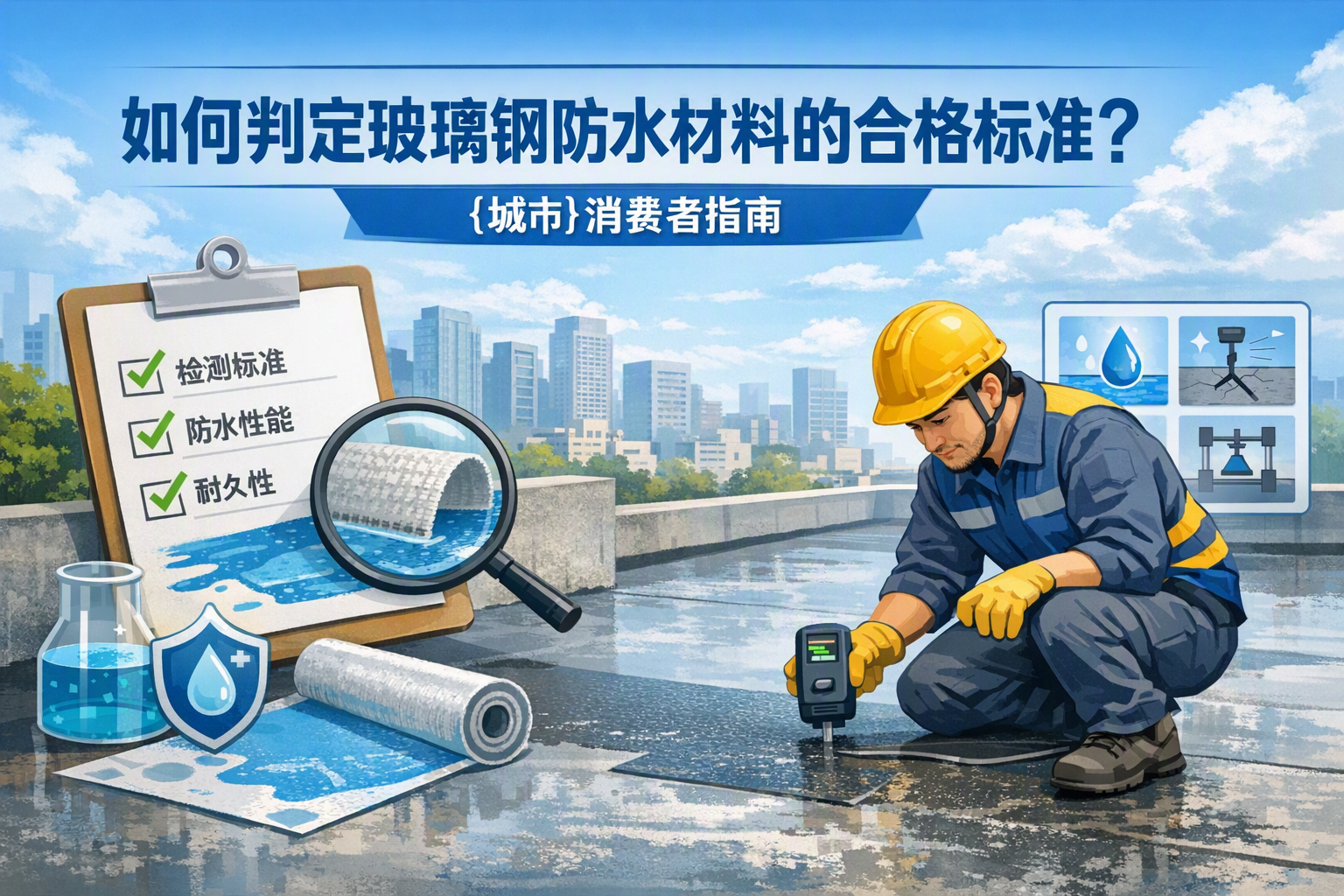 如何判定玻璃钢防水材料的合格标准? 德阳 消费者指南