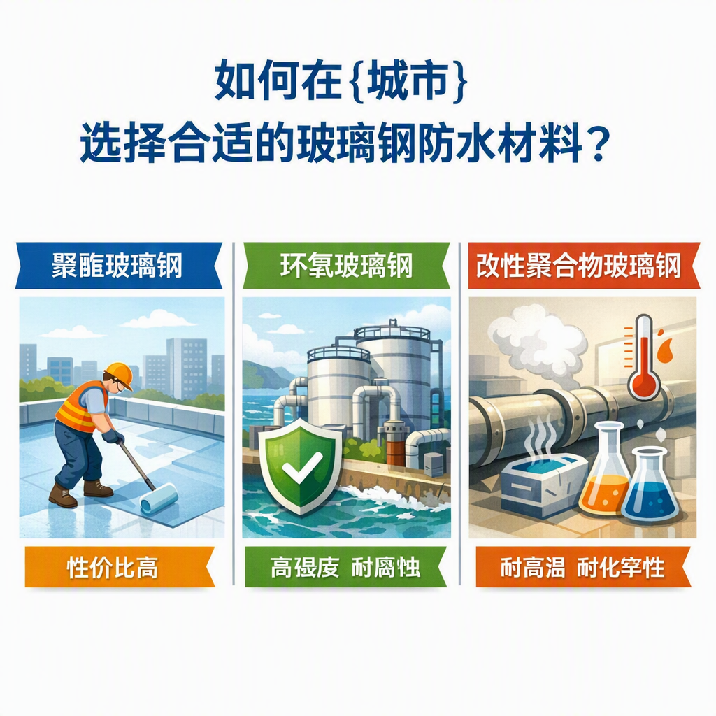 如何在德阳选择合适的玻璃钢防水材料？