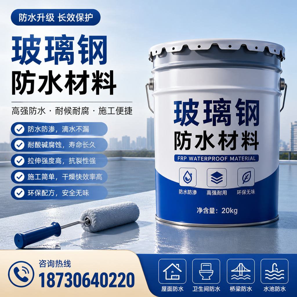 专家解析：玻璃钢防水材料的市场前景分析在 德阳